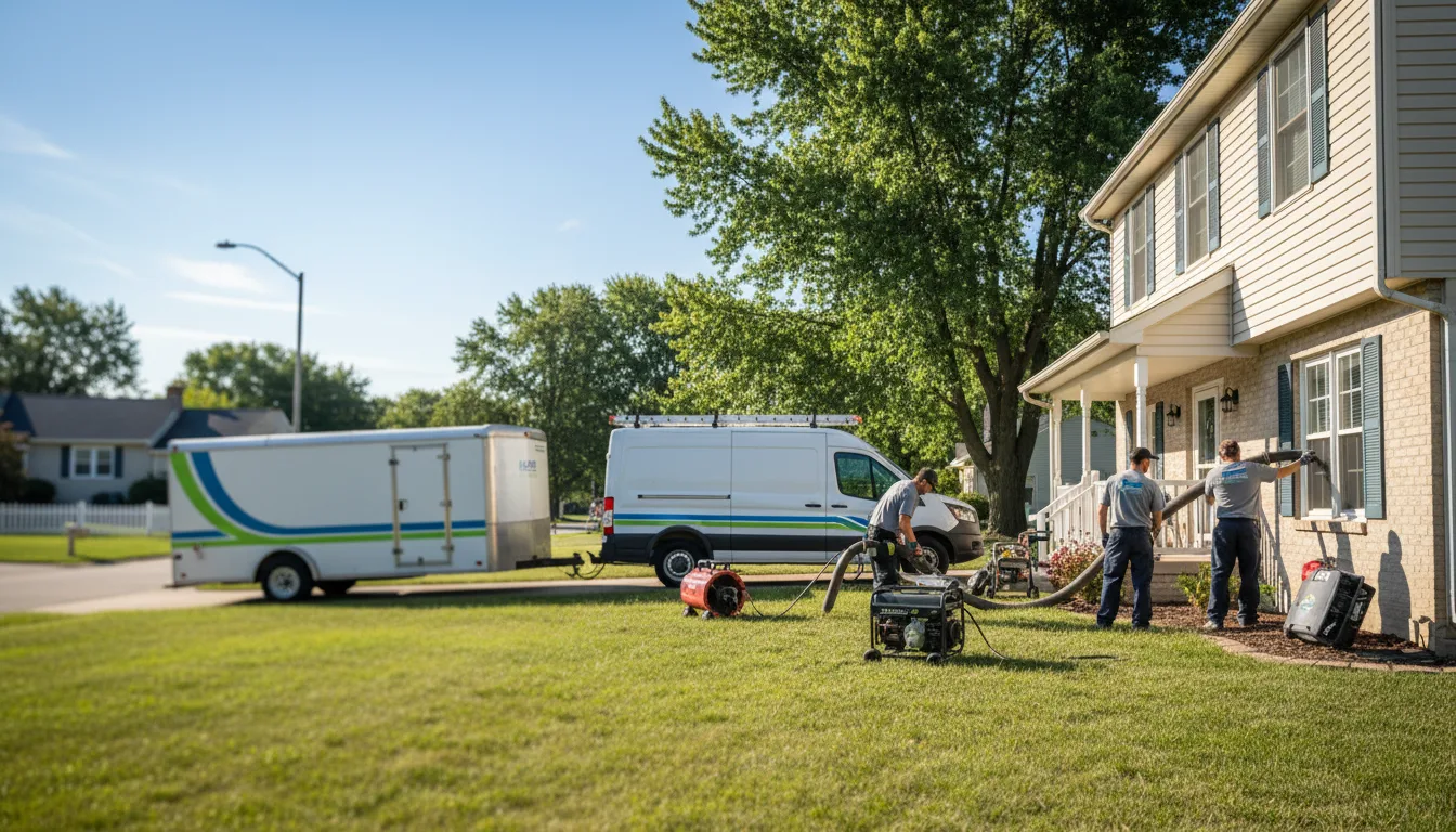 Flooded Basement Restoration And Cleanup With Repair in Lyons, NY near me